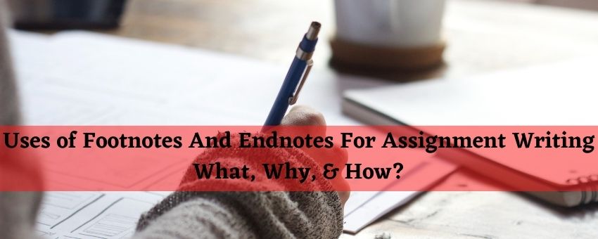 Uses of Footnotes And Endnotes For Assignment Writing | What, Why, & How?