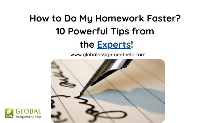 How to Do My Homework Faster? 10 Powerful Tips from the Experts!