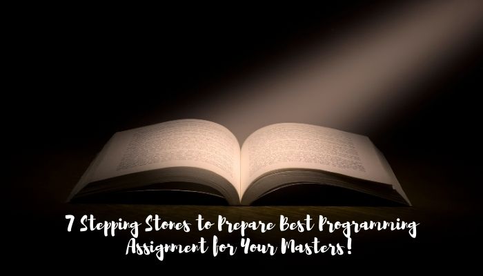 7 Stepping Stones to Prepare Best Programming Assignment for Your Masters!